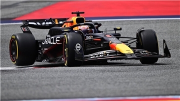 Red-Bull-Pilot Max Verstappen war am schnellsten im Freien Training.