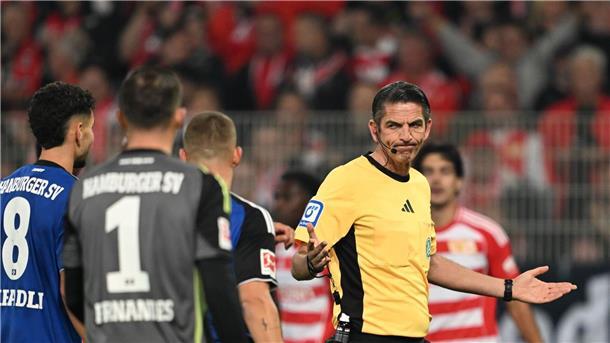 Ohne Baumgart: Union Berlin torlos gegen HSV Referee Aytekin liegt mit seinem Elfmeterpfiff richtig.