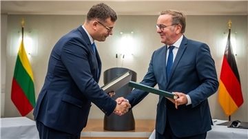 Regierungsabkommen zur Litauen-Brigade unterzeichnet.