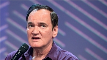 Regisseur Quentin Tarantino beim Digital-Festival OMR in Hamburg am 18.05.2022.