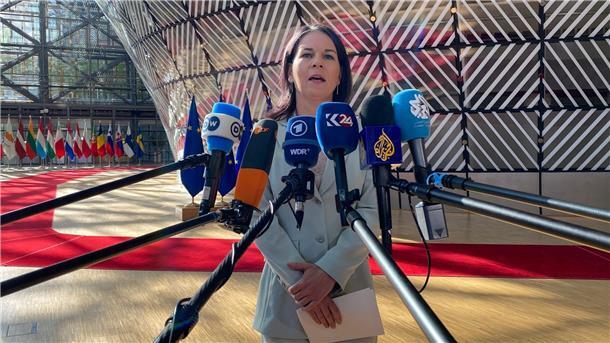 Respekt: Außenministerin Annalena Baerbock würdigt die Entscheidung von Joe Biden.