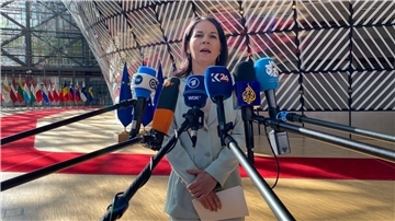 Respekt: Außenministerin Annalena Baerbock würdigt die Entscheidung von Joe Biden.
