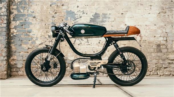 Nachhaltige Retro-Mopeds: Erfolgsstory aus Meddewade Retro-Design, moderne Technik: Die Metorbikes verfügen unter anderem über Scheibenbremsen und ABS.