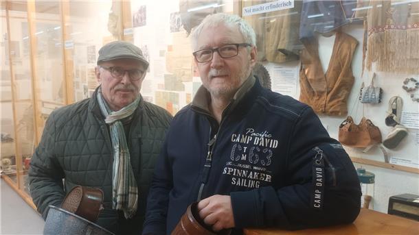Auf dem Foto sind Richard Langner und Thomas Gloystein zu sehen. 
