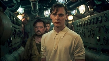 Rick Okon als Klaus Hoffmann - Szene aus der vierten Staffel von „Das Boot“.