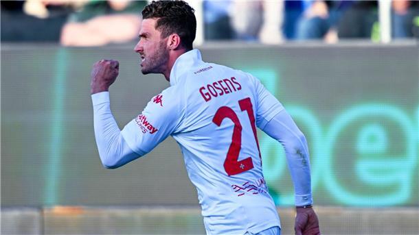 „Kicker“: Gosens wechselt von Union fest nach Florenz Robin Gosens spielt auch nächste Saison in Florenz.