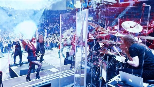 „Rock meets Classic“ war eine große Produktion. Michael Ehré ist froh, dabei gewesen zu sein.