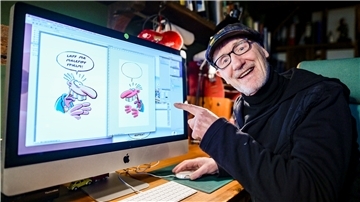 Rötger Feldmann, Comiczeicher und Erfinder der Comicfigur „Werner“, wird am 17. März 70 Jahre alt.