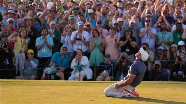 Masters: Golfstar McIlroy komplettiert den Grand Slam Rory McIlroy ist nach dem Sieg in Augusta am Ziel seiner Träume.