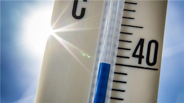 Hitze belastet viele im Job Rund 69 Prozent der Beschäftigten sehen einer Umfrage zufolge eine Einschränkung ihrer Leistung durch extreme Temperaturen.