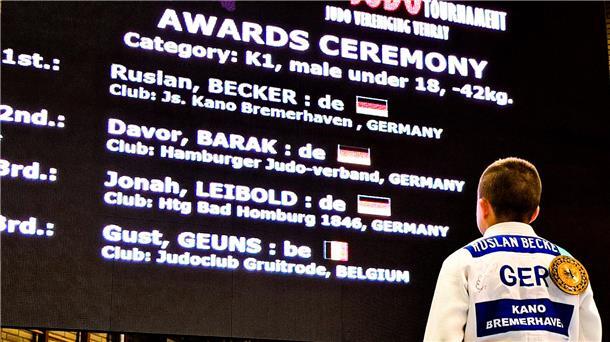 Ruslan Becker gewann Gold beim Turnier im niederländischen Venray.