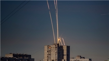 Russische Raketen werden der Region Belgorod aus auf die Ukraine abgefeuert.