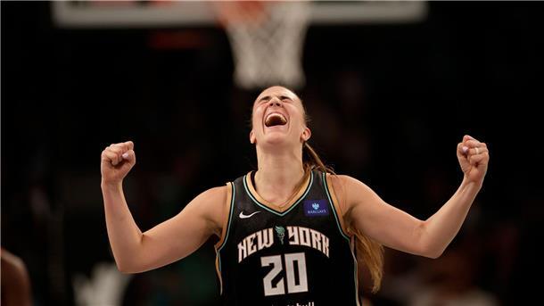 Fiebich und Sabally mit New York im Halbfinale der Playoffs Sabrina Ionescu überragte beim Playoff-Sieg der New York Liberty