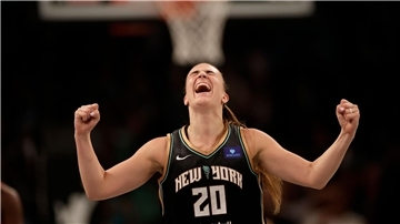 Sabrina Ionescu überragte beim Playoff-Sieg der New York Liberty
