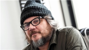 Sänger Jeff Tweedy von Wilco.