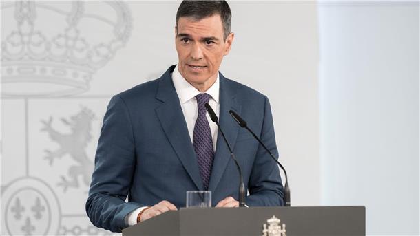 Spanien verkündet Waffenembargo gegen Israel Sánchez spricht von einem „Massaker“ in Gaza. (Archivfoto)
