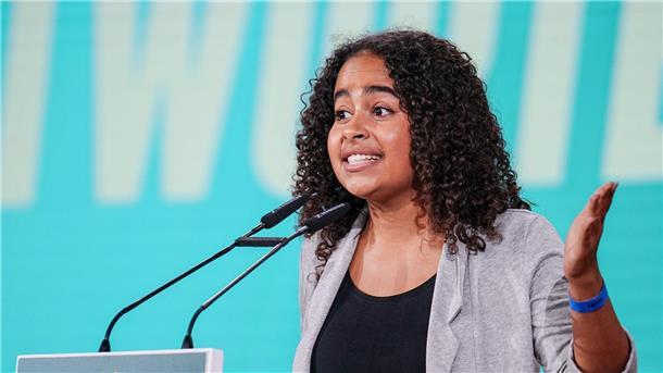 Grüne Jugend rechnet bei Bundeskongress mit Regierung ab Sarah Lee Heinrich wurde als Bundessprecherin der Grünen Jugend verabschiedet.