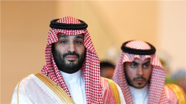 Saudi-Arabien und Iran wollen Beziehungen normalisieren Saudi-Arabiens Kronprinz Mohammed bin Salman (l). Im Dialog wollen Riad und Teheran Differenzen beilegen, hieß es.