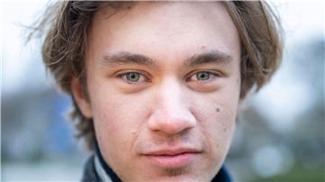 Schauspieler Alessandro Schuster in Berlin.