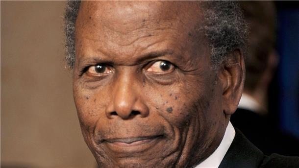 Sidney Poitier schrieb vor 60 Jahren Oscar-Geschichte Schauspieler Sidney Poitier bei der Verleihung der 69. Golden Globe Awards 2012.