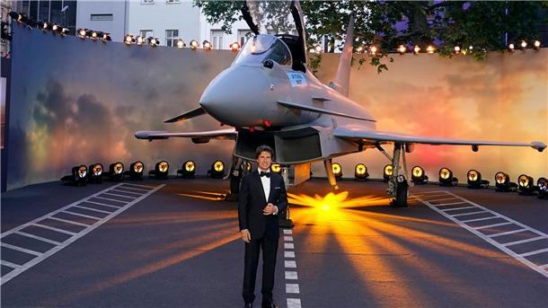 Schauspieler Tom Cruise bei der Premiere des Films „Top Gun: Maverick“.