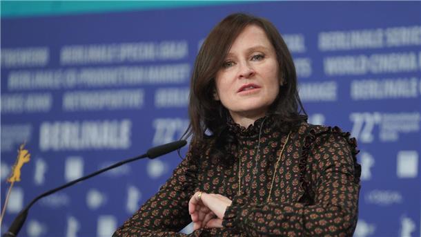 Schauspielerin Sophie Rois auf der Berlinale.