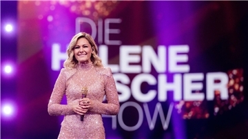 Schlagerstar Helene Fischer feiert das Comeback ihrer berühmten Weihnachtsshow am 25.12.2023 im ZDF.