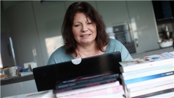 Schreiben ist Sylvia Filz’ Leidenschaft. Vor drei Jahren hat sie das Hobby zu ihrem Hauptberuf gemacht.