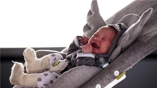 „Trost für Eltern“ - Baby-Geschrei liegt (auch) in den Genen Schreit ein Baby oft und lange, ist das emotional oft sehr belastend. (Archivbild)