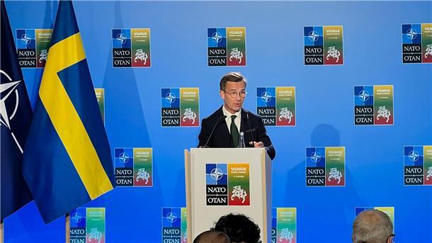 Neuer Deal, viele Fragen: Wird Schweden jetzt Nato-Mitglied? Schwedens Ministerpräsident Ulf Kristersson vor dem Nato-Gipfel in Vilnius.