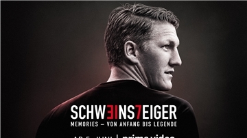 "Schweinsteiger: Memories - Von Anfang bis Legende" steht bei Prime Video zur Verfügung.