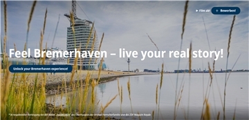 Screenshot der Internetseite feelBREMERHAVEN.de