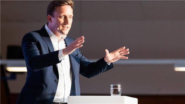 CDU-Chef Lechner will um AfD-Wähler werben Sebastian Lechner (CDU), Landesvorsitzender in Niedersachsen, spricht.