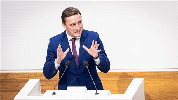CDU Niedersachsen wählt Landesvorstand Sebastian Lechner ist seit 2023 das prägende Gesicht der CDU in Niedersachsen. (Archivbild)