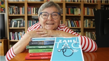 Sechs Bücher hat Angelika Griese bereits geschrieben. In reien davon ermittelt Kriminalhauptkommissarin Mona Butenschön.