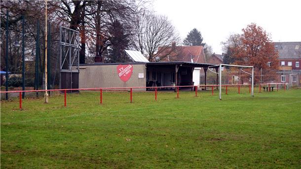 Ein Fußballplatz