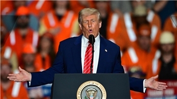 Sein Lieblingswort seien „Zölle“, sagt US-Präsident Trump.