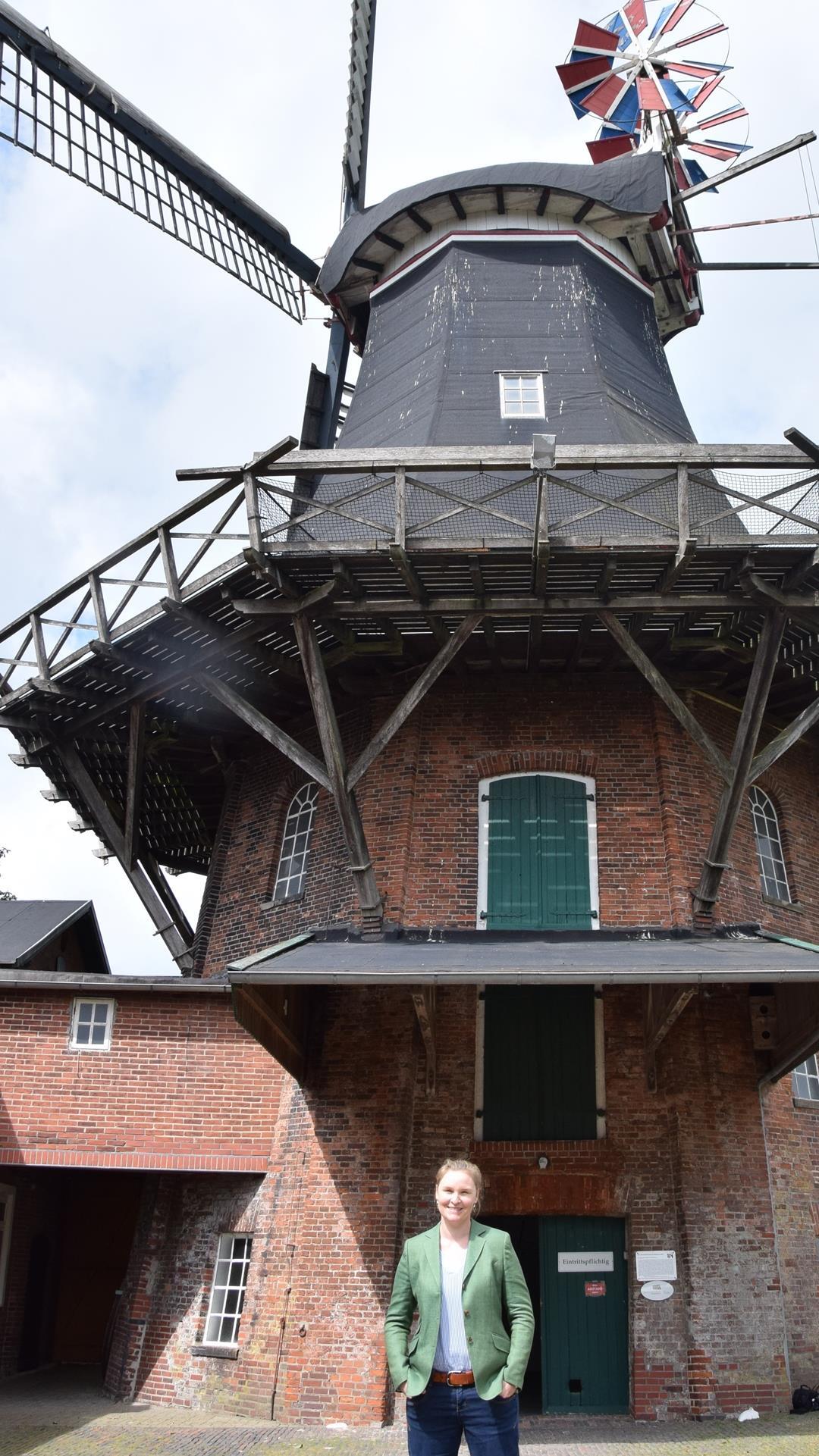 Seit dem 1. Juli ist Gesche Neumann die Leiterin des Museums Moorseer Mühle. Sie ist die erste Frau in der Leitungsfunktion eines Museums in Nordenham.