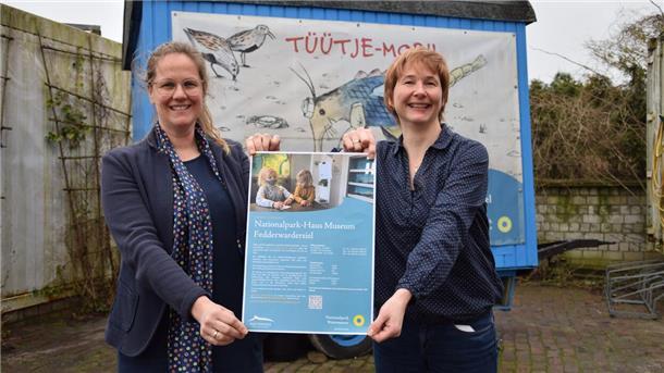 Seit elf Jahren leiten Friederike Ehn (links) und Dr. Anika Seyfferth das Nationalparkhaus Museum Fedderwardersiel gemeinsam. Doch das ist schon bald vorbei.