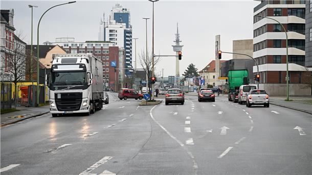Seit Jahren wird diskutiert, ob der Verkehr an der Columbusstraße anders gelenkt werden kann.