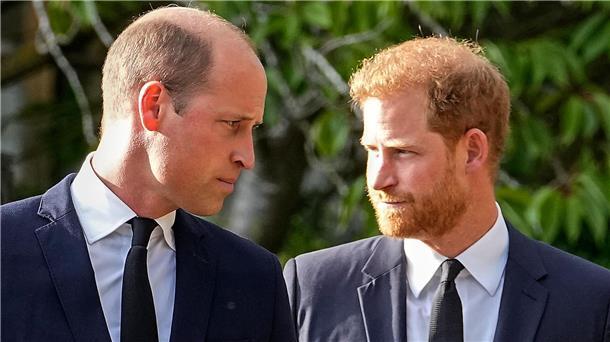 Rätselraten um Prinz Harrys Memoiren Seitdem sich Prinz Harry (r) vom britischen Königshaus gelöst hat, ist das Verhältnis zwischen ihm und seinem Bruder Prinz William eher angespannt.