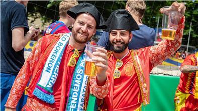 Selbst der Bierdurst der Fußball-Fans bei der EM konnte den Bierabsatz im Juni nicht retten.