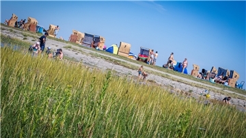 Selbst die kleineren Urlaubsorte an der Nordseeküste - hier Spieka-Neufeld - waren im Corona-Sommer 2021 sehr gut besucht.