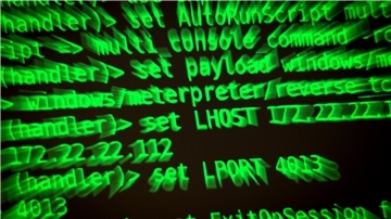 Computerbildschirm mit grüner Aufschrift. Sensible Daten unter anderem des Landtagsabgeordneten Björn Thümler sind in kriminellen Foren im Darknet aufgetaucht.