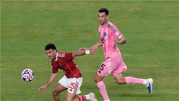 Sergio Busquets (r) spielt aktuell für Inter Miami