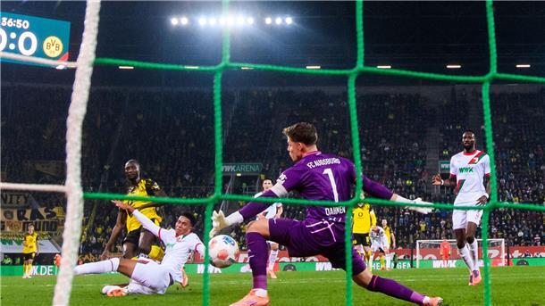 Wagners Pleitenwoche: Warme Kovac-Worte und Protest-Banner Serhou Guirassy sagt „danke“. Der BVB-Stürmer beendet seine Torflaute nach einer Augsburger Slapstick-Aktion.