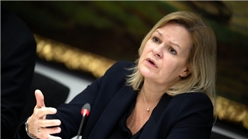 Setzt auf eine umfassende Reform der europäischen Migrationspolitik: Bundesinnenministerin Nancy Faeser.
