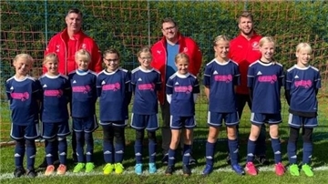 E-Jugend-Mädchenmannschaft des SC Lehe-Spaden