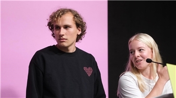 Sie führen die Grüne Jugend nun an - Jakob Blasel und Jette Nietzard