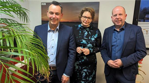 SPD-Abgeordneten Daniela Behrens, Oliver Lottke und Oliver Ebken.